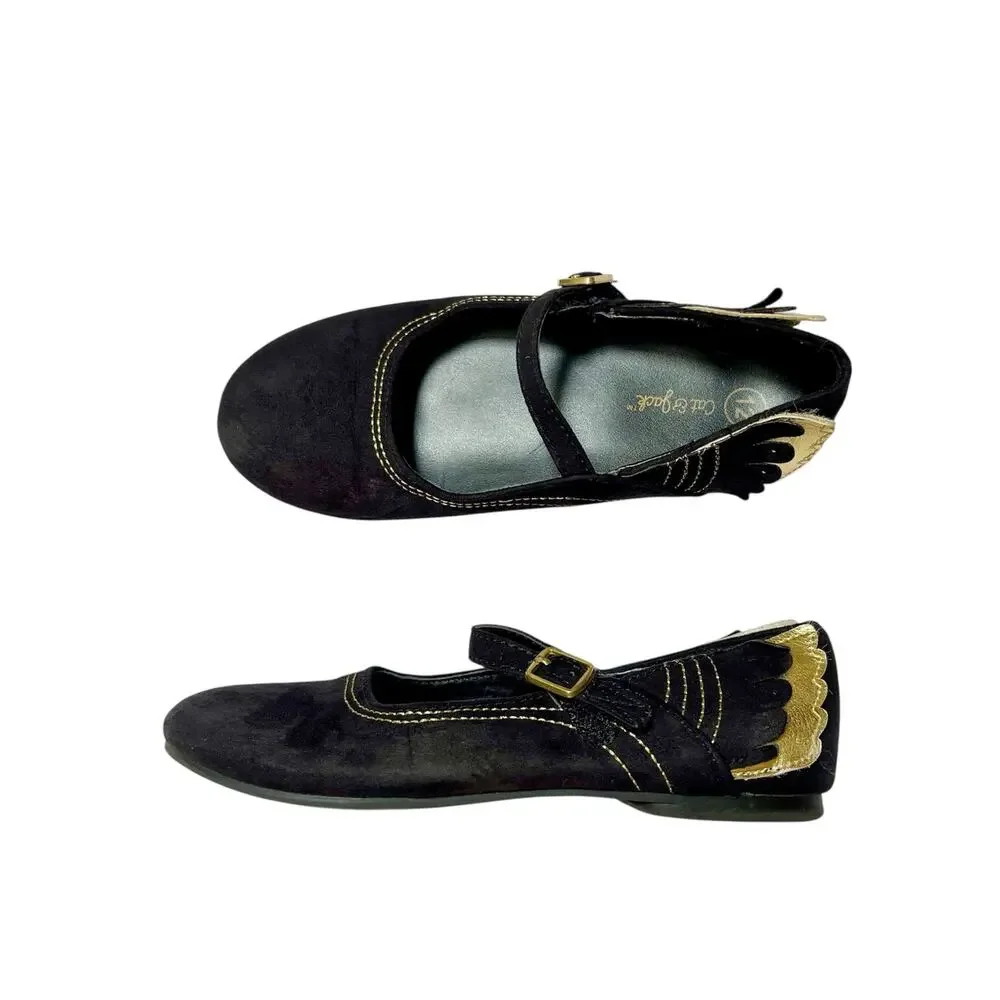 Cat & Jack Winged Ballet Flats Size 12